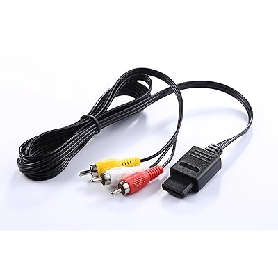 AV Cable for Super Nintendo, Nintendo 64 &amp; Gamecube SNES N64 GC