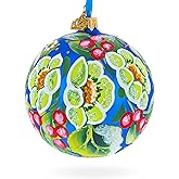 Christmas Magic Glass Ball Christmas Ornament, 4 Inches