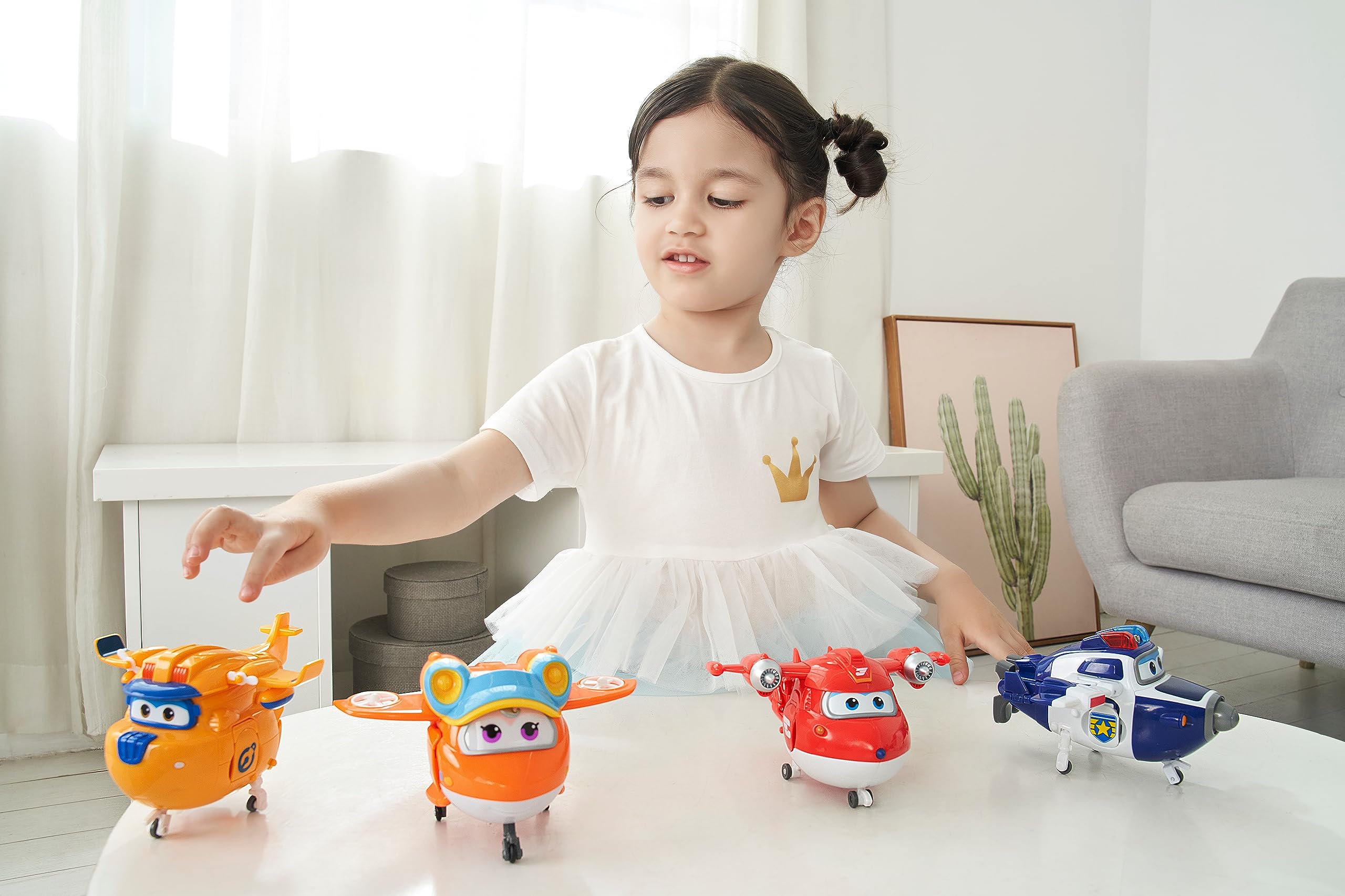 Mua Super Wings 5" Transforming Toys 5Pack, Supercharged Jett