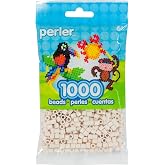 Perler Beads Fuse Beads for Crafts, 1000pcs, Toasted Marshmallow White