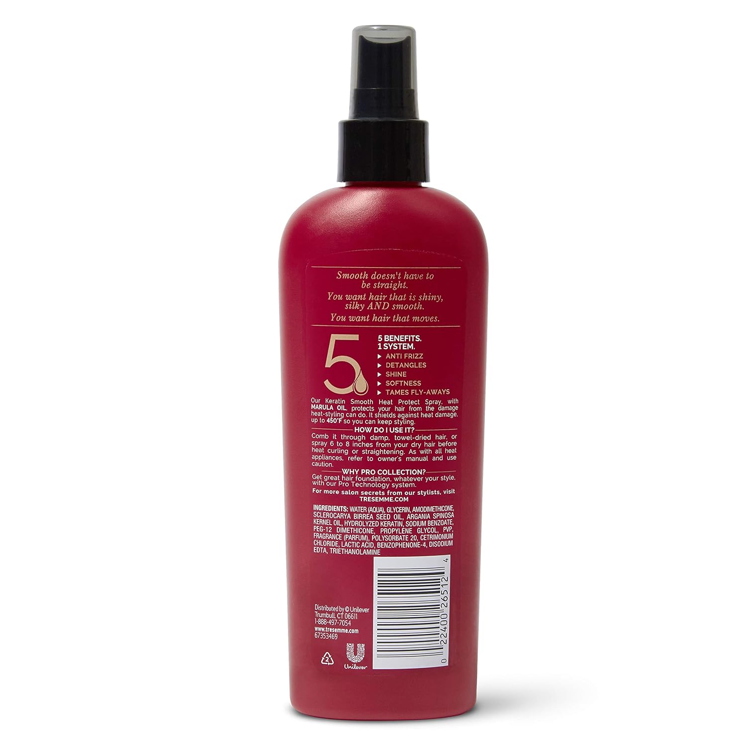 keratin heat spray