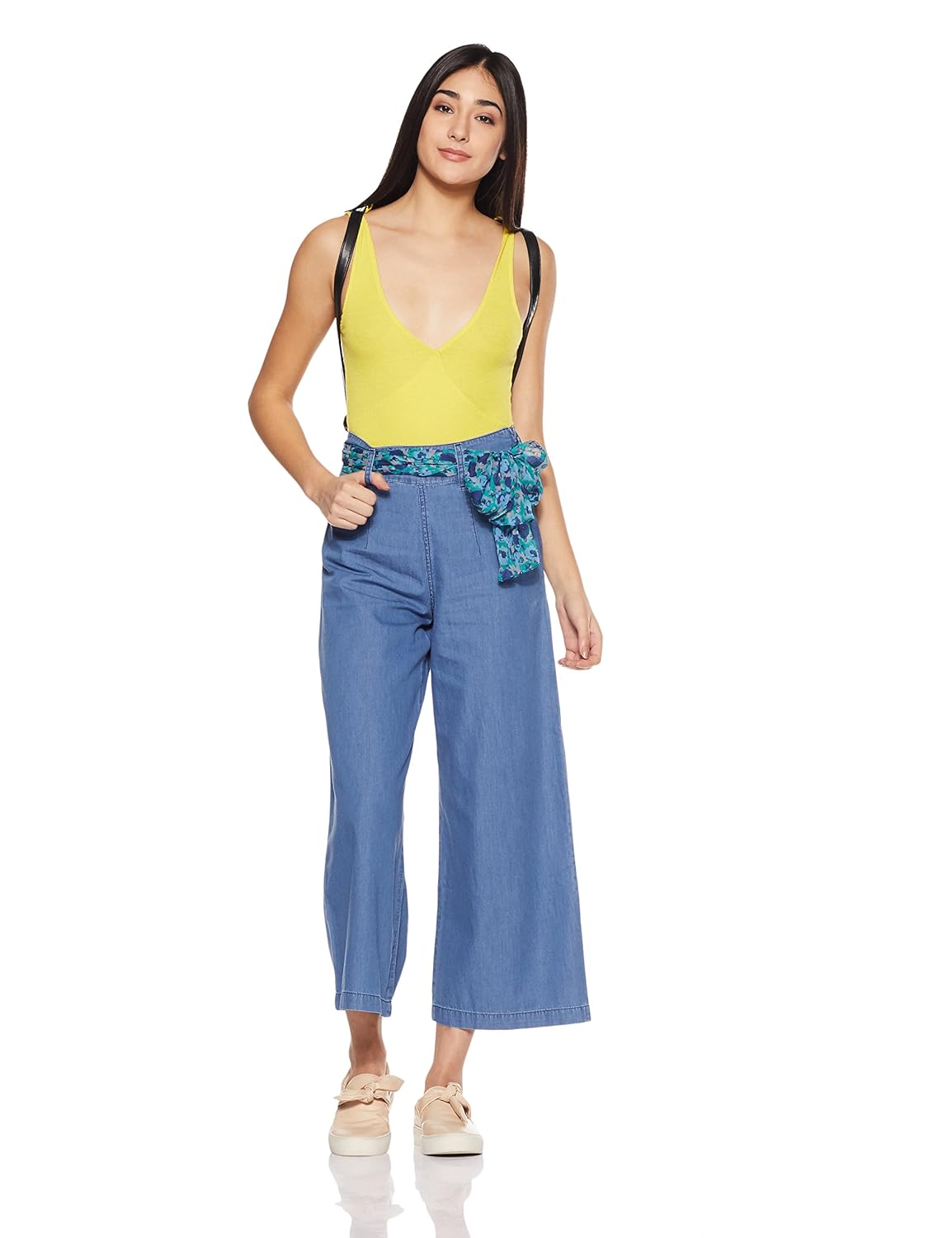 aka chic women's flared jeans