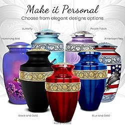 AmericUrn Set of 4 Funeral & Cremation Urn for