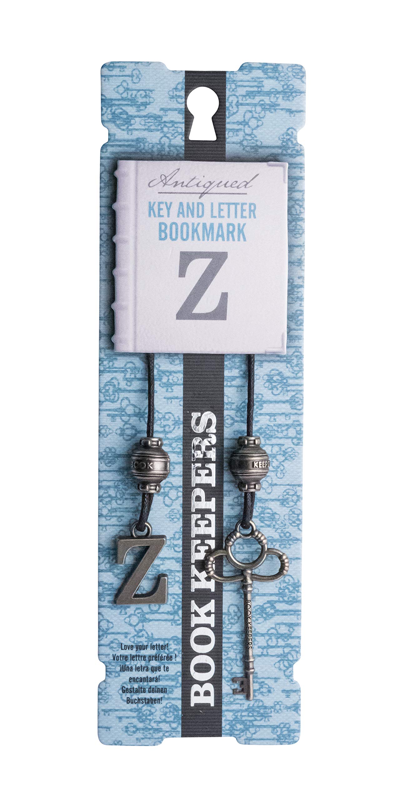 IF Book Keepers Personalised Bookmark - Letter Z