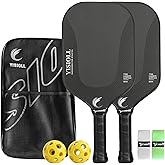 Pickleball Paddle, Professional Pickleball Paddles with Strong Power and Spin, T700 Carbon Fiber Pickleball Paddle, Durable & Lightweight Pickleball Rackets for All Levels Players