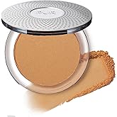 PÜR MINERALS 4-in-1 Pressed Mineral Makeup Powder Foundation with SPF 15 - Concealer & Finishing Compact Pressed Powder for Face - Buildable Medium to Full Coverage Foundation Powder
