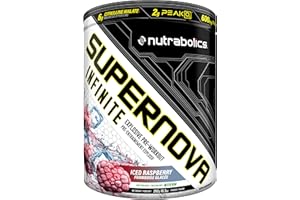 Nutrabolics Supernova Infinite Iced Raspberry pre-workout 20 serv, 292 gram