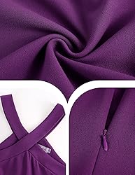 Bbonlinedress Halter Cocktail Bridesmaid Purple