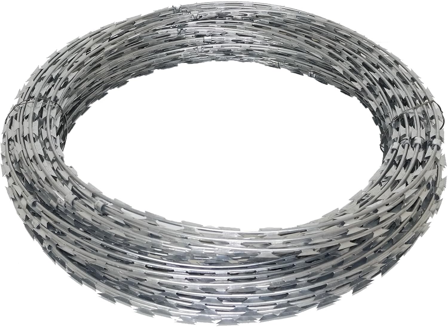 ITALFROM Concertina Militar galvanizada, diámetro 60 cm, para Vallas de Red metálica, cód