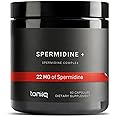 Toniiq 22mg Ultra Concentrated Spermidine Supplement -Spermidine Supplements for Men and Women - Rice Germ Extract and Trihydrochloride Complex Blend - 60 Vegetarian Capsules - 30 Servings