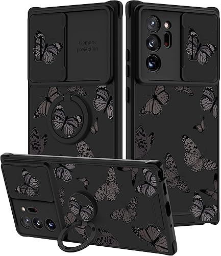 Funnysoul (2in1 for Samsung Galaxy Note 20 Ultra Case Butterfly