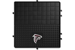 FANMATS 10944 Atlanta Falcons Heavy Duty Vinyl Cargo Mat 31"x31", All Weather Trunk Mat, Trunk Protection