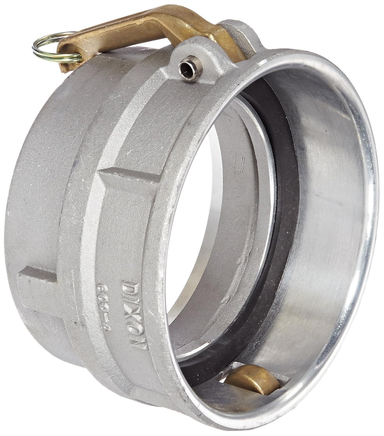 Dixon 600DWSPAL Aluminum Cam and Groove Hose Fitting for Socket Weld to Schedule 40 Pipe, 6