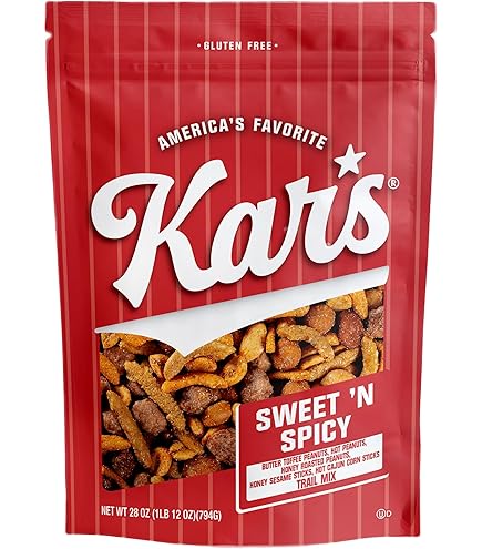 Amazon.com: Kar's Nuts Peanut Butter 'N Dark Chocolate Trail Mix