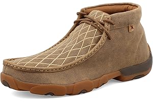 Twisted X Men's Chukka Driving Moc, Moc Toe with CellSole