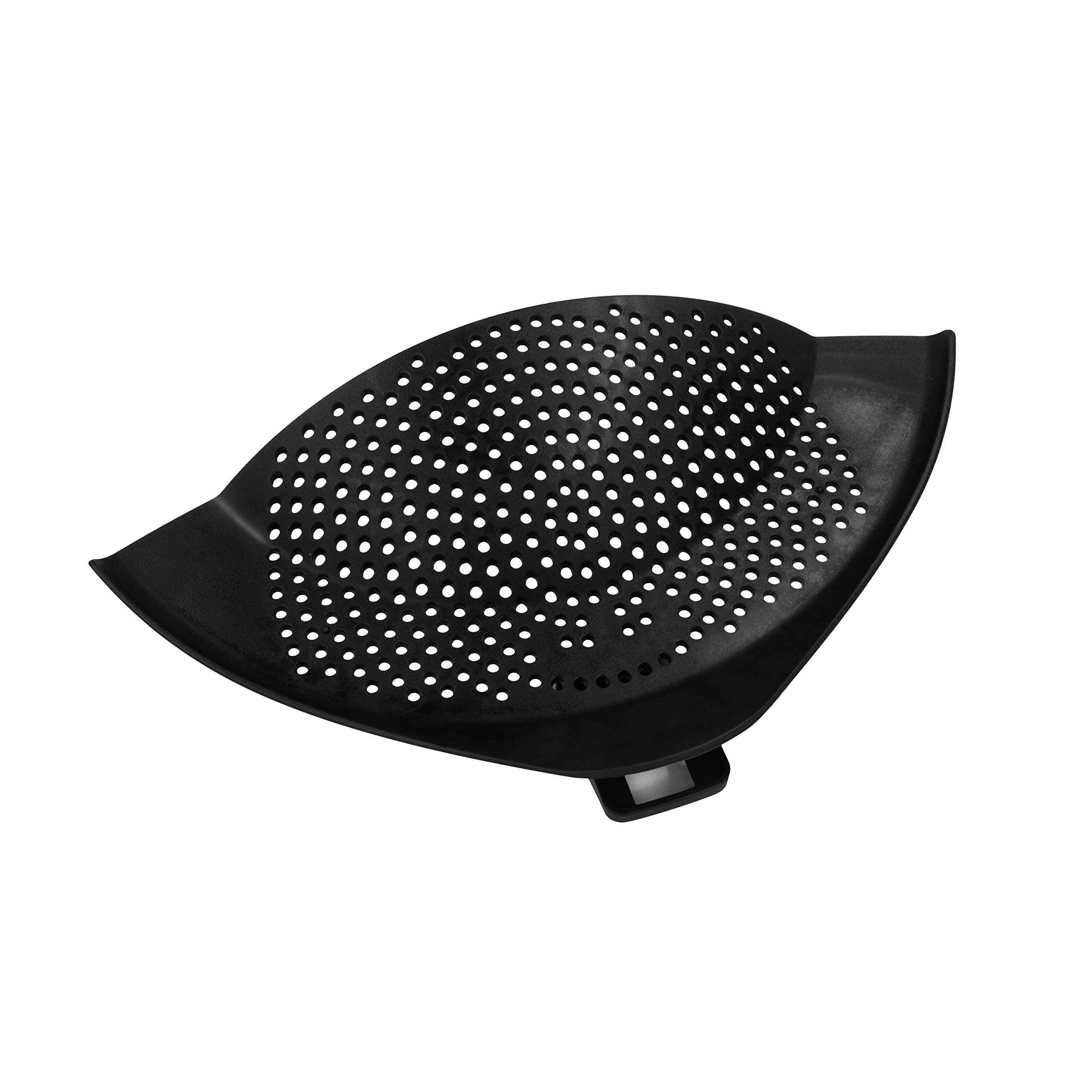 Metaltex ""Clip On Self-Strainer, Black, 28 x 28 x 10 cm