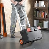 VonHaus Folding Sack Truck Aluminium 90kg Hand Trolley view 8