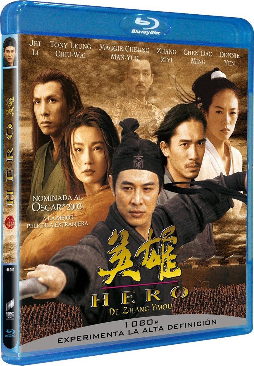 Hero (Blu-Ray) (Import) Maggie Cheung; Varios; Tony Leung Chiu - Wai; Jet Li