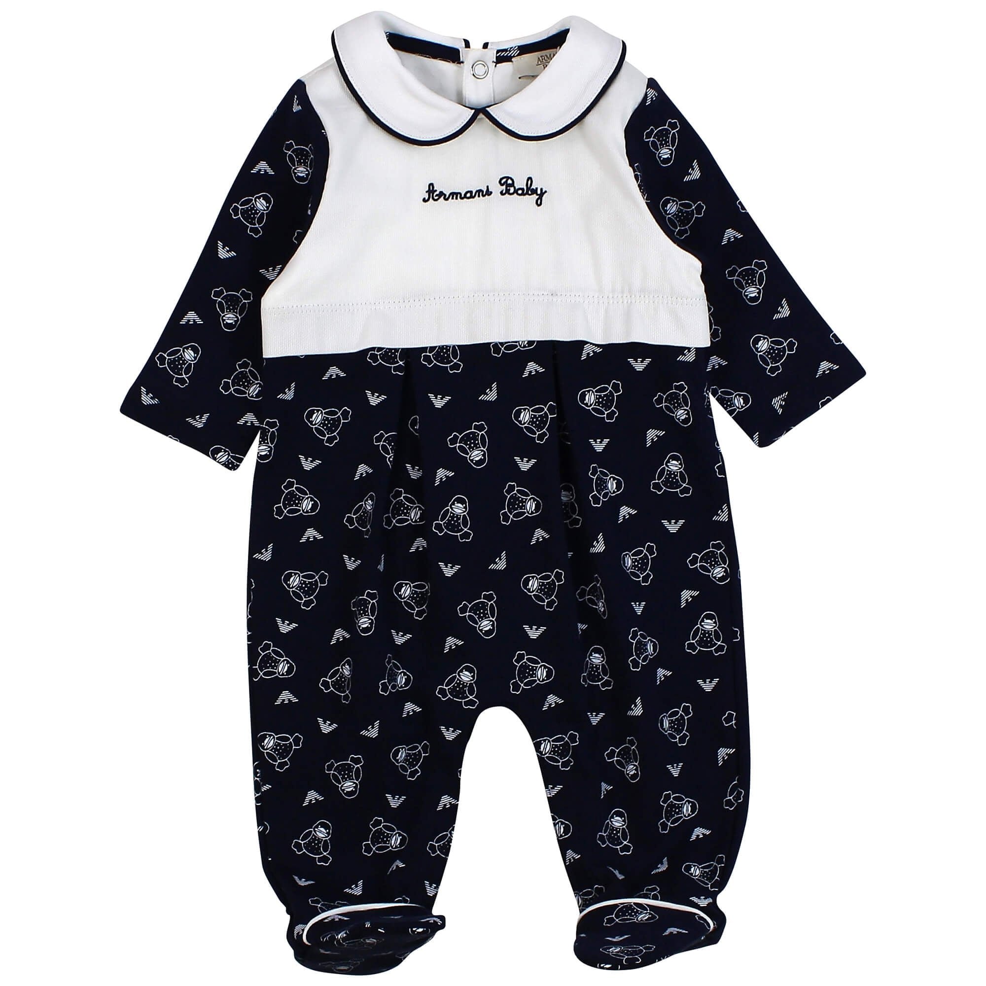 armani baby pajamas