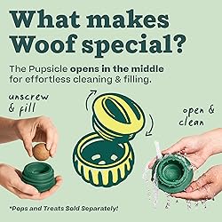 WOOF Pupsicle - Long-Lasting Interactive Dog Toy to