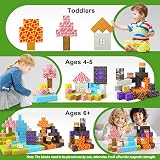 Coodoo Magnetic Blocks 84 PCS Build Mine Portal Set STEM Toddler Toy view 4