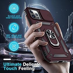 Janmitta Case for iPhone 16 Pro Phone Cover Built