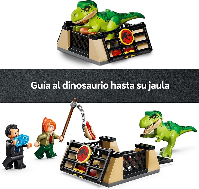 Jurassic World Young T. Rex Transport Truck 77978 — foto 5 de 8