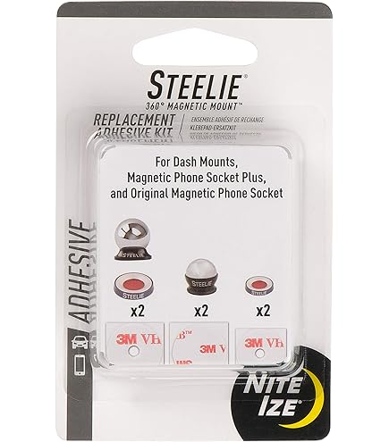 Ize／Telephone number 0x0 Nite Ize STSM-11-R7 Original Steelie Magnetic Phone Socket
