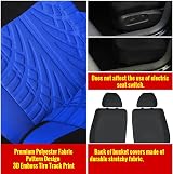 AUTOYOUTH Car Seat Covers Universal Full Set 9PCS Blue view 5
