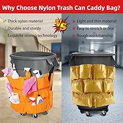 Kailund Trash Can Caddy Bag for Garbage