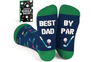 VICRAZY Golf Gifts for Men, Women - Golf Accessories, Golf Socks for Dad, Mom - Funny gift, Christmas Gifts, Stocking Stuffer