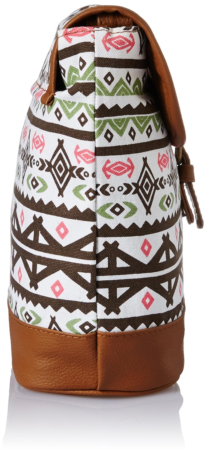 kanvas katha women's sling bag (multicolor) ()
