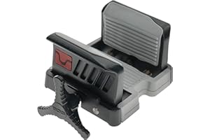 BOG DeathGrip Ultralite with Arca-Swiss and Switcheroo Capability, Lightweight Construction, Shooting Rest Head, and Universal Gun Clamp for Hunting, Shooting, Target Practice, and Outdoors