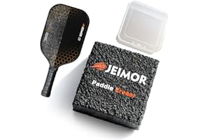 Jeimor Pickleball Paddle Eraser – Paddle Cleaner for Carbon Fiber & Graphite Paddles, Removes Ball Residue & Dust, Restores S