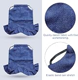 Sonhomay 3 Pack Chicken Saddle Hen Apron Wing Protector Feather Regrowth view 2