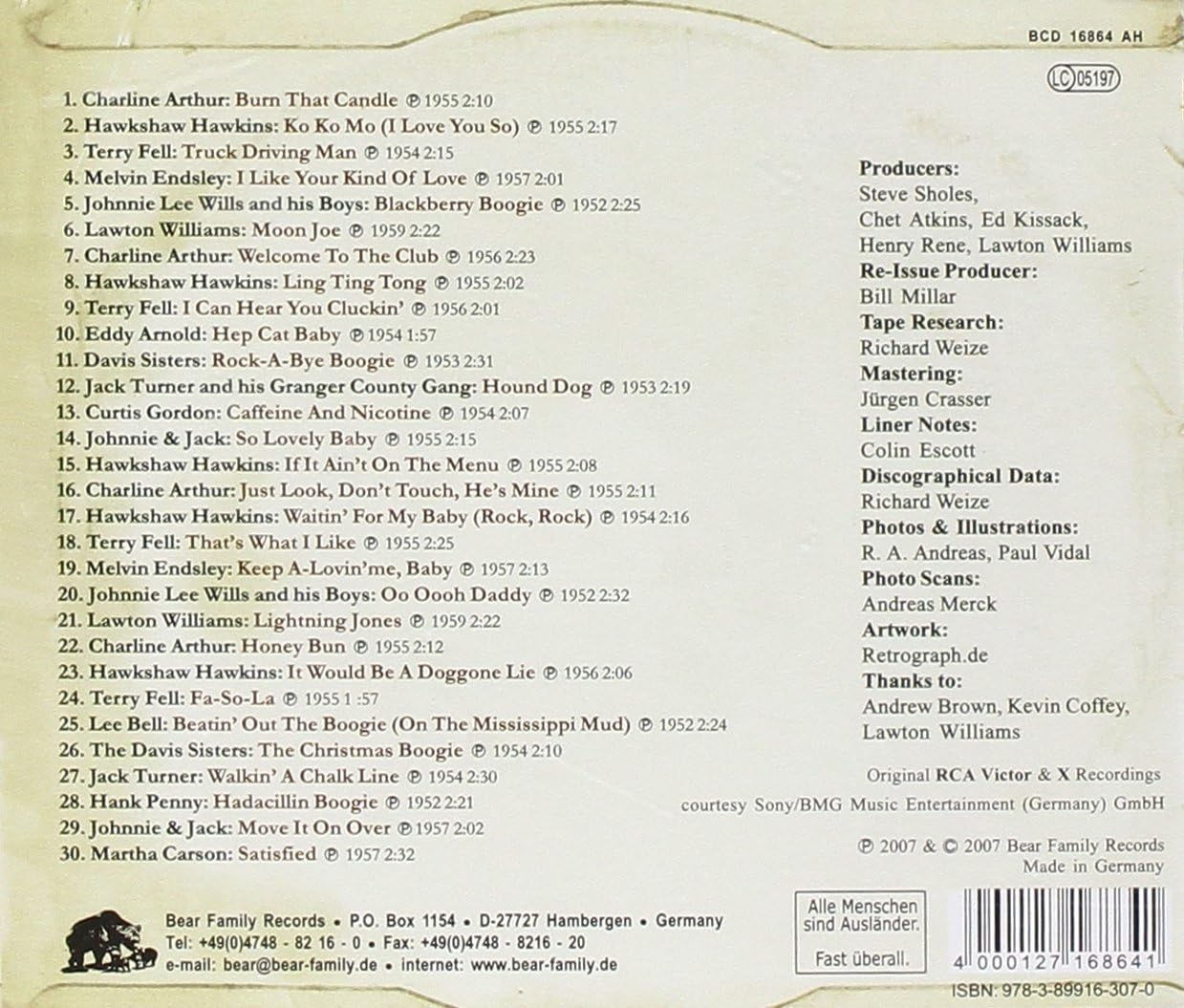 Gonna Shake This Shack Tonight! Vol.1 - From The Vaults Of RCA & X Records (CD) - Image 3
