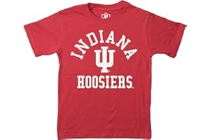 Wes and Willy NCAA Kids Short Sleeve Organic Cotton Tee Shirt