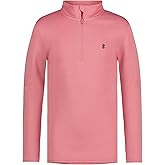 Izod Boys Long Sleeve Feeder Stripe Quarter Zip Pullover, Lightweight