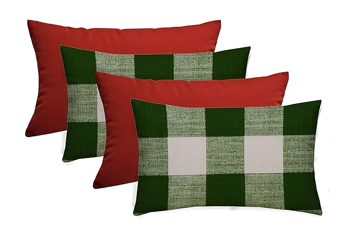 Decorative Pillows 17x17 Patio Lawn Garden Rsh Decor Holiday