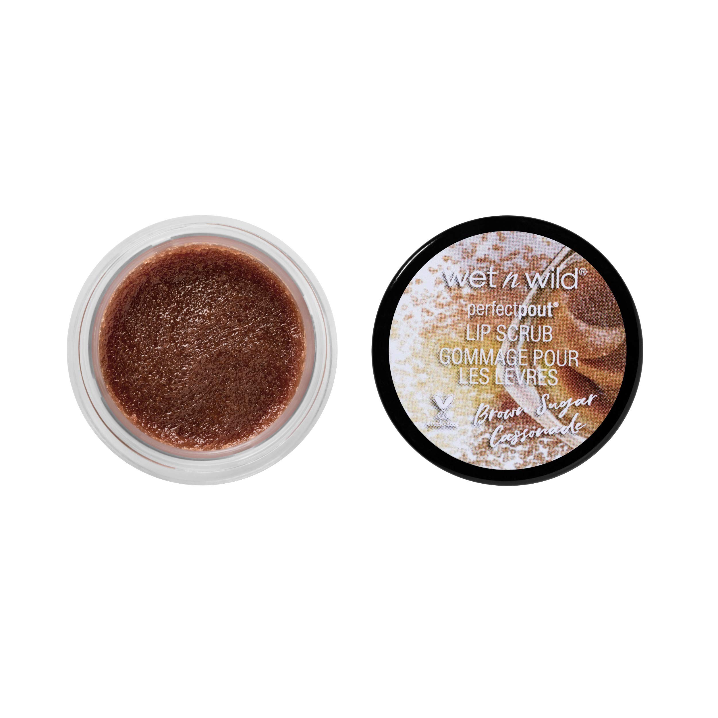 wet n wildPerfect Pout Lip Scrub, Brown Sugar Cassonade, 0.35 Ounce