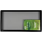 H2Pro - Reptile Realm - Aquarium Mesh Lid Screen Cover &ndash; Metal Screen Top for Fish Tanks &amp; Terrariums, Rust-Resistant, High Airflow Design (10 Gallon - 20 1/4" x 10 1/8")