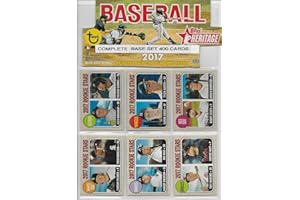2017 Topps Heritage Baseball Complete Base Set 400 Cards Aaron Judge Rookie