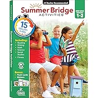 Summer Bridge Activities 1st Grade Workbooks to 2nd Grade Workbooks, Math, Reading Comprehension, Writing, Science Summer Lea