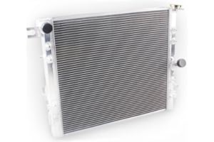 LUXERAD OHOB-COOL Full Aluminum Radiator For Jeep Wrangler Unlimited Rubicon Sport Rubicon 3.6L 3.8L V6 2007-2017,2018 JKU