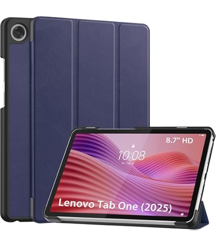 Housse De Protection Pour Lenovo Tab One / Tab K9 8.7 Pouces (2025) – Support Ajustable Et Microfibre - 6