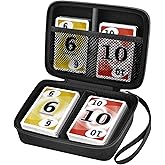 Cards Holder Case for PM TCG Cards/ for SKYJO/ for Five Crowns/ for UNO | Removable Divider, for 400 Cards, Organized Storage, Protects Your Beloved Rare Cards from Scratches or Dir, Box Only