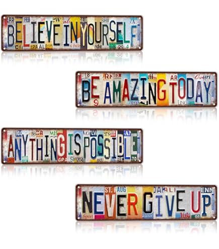 Live Every Moment Laugh Everyday Love Beyond Words - Vintage Rusty Look Sign