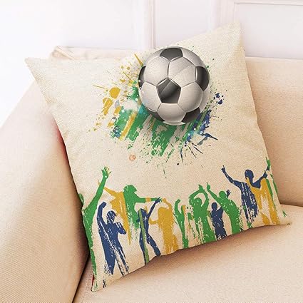 Home Textiles Pillow Cases The 2018 Russia World Cup Cotton