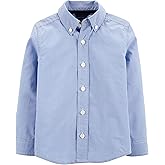 OshKosh B'Gosh Boys Uniform Long Sleeve Buttonfront Shirt