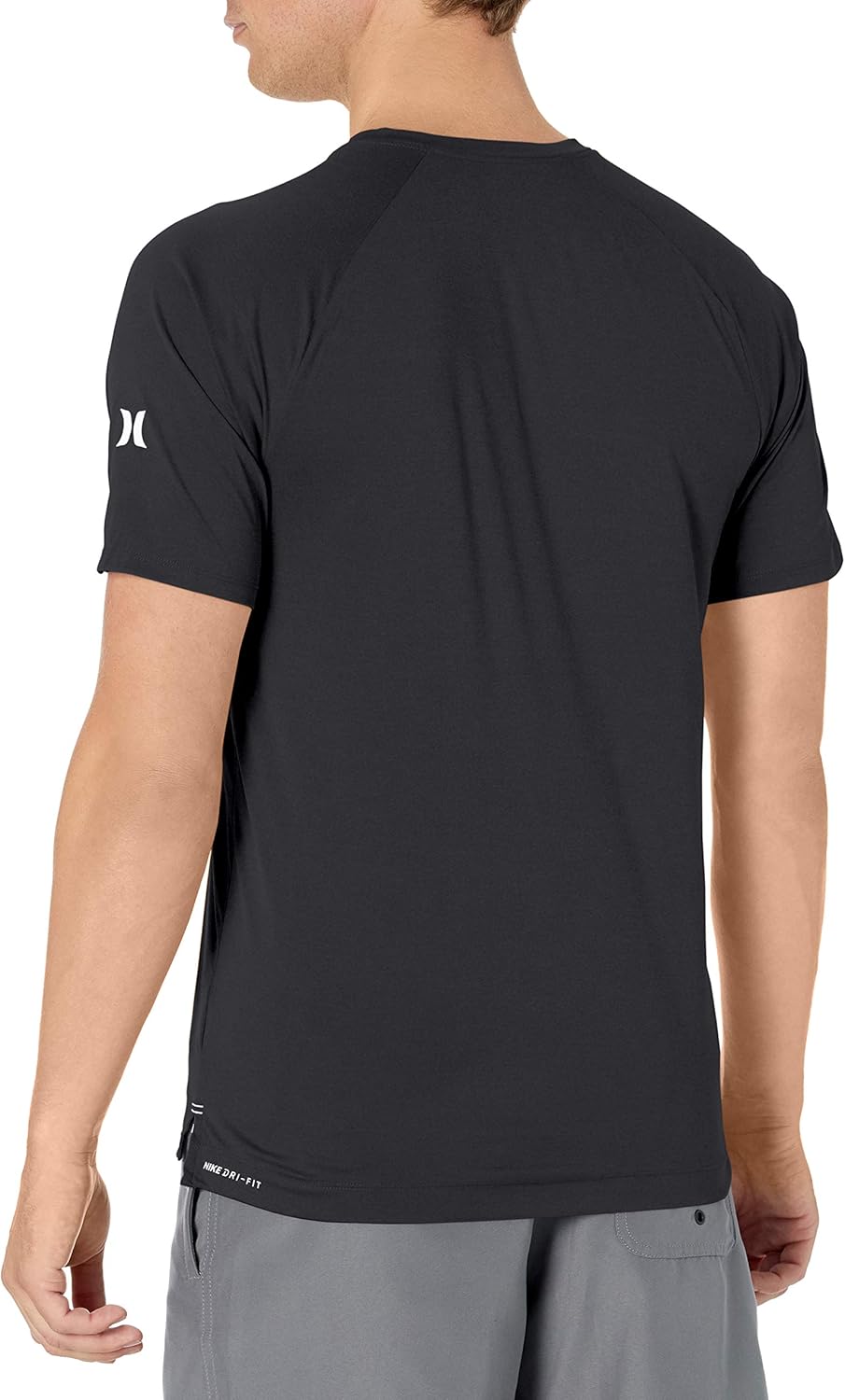 Hurley Men's Nike Dri-fit Short Sleeve Sun Protection +50 UPF Rashguard: Clothing